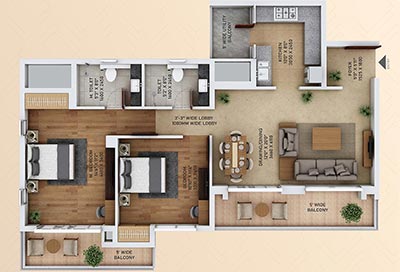 Ace Starlit Floor Plan