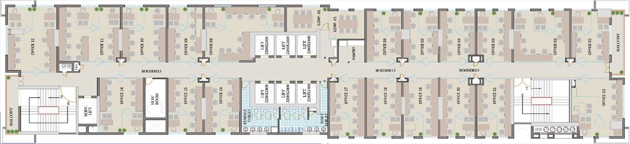 ACE The Nest Floor Plan