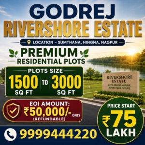 Your dream plot at godrej rivershore estate nagpur 99