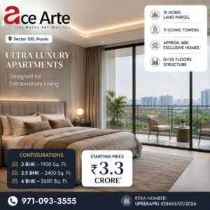 Ace arte sector 150 new launch project photos