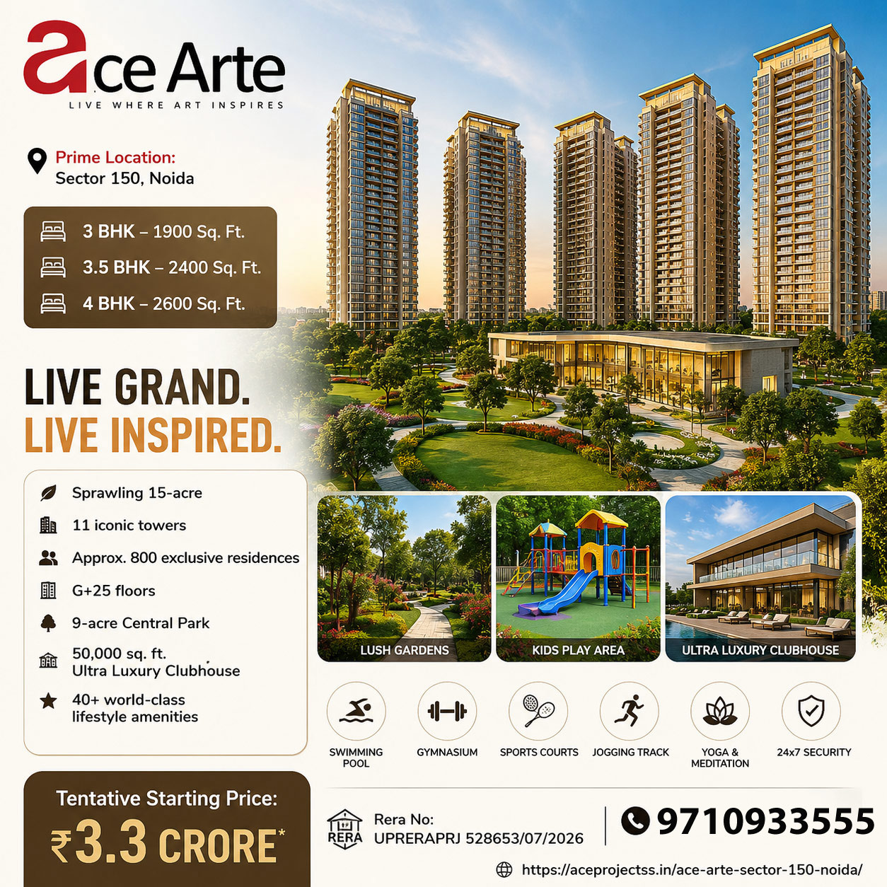 ACE ParkwayAce Arte Sector 150 Noida